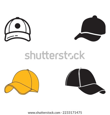 realistic Santa Hats isolated Cartoon hats. Female and male headwear, derby and cowboy, straw hat, cap, panama and cylinder. Summer women vintage fashion hats vector set.