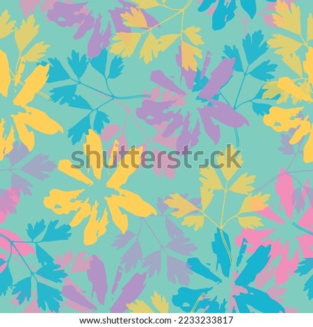 Artistic floral background. Seamless pattern made of abstract peony flowers with blurred petals texture. Mixed small and large blooming flower heads ornament.