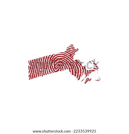 Massachusetts and Fingerprint Vector Design 001