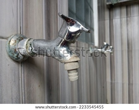 examples of photos of water taps for household use or public places such as public toilets, hotels, shops and others side view