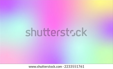 blurry abstract pastel holographic background . High quality photo