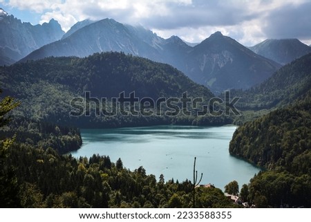 A Lake on the Bavarian Alps