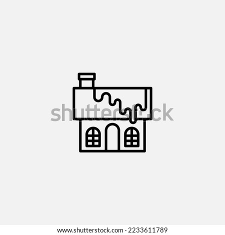 Cabin icon sign vector,Symbol, logo illustration for web and mobile