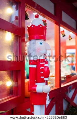 fabulous toy nutcracker cartoon for new year and christmas