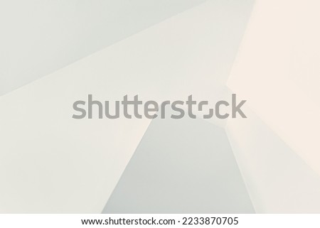 Abstract Interior Background. Contemporary Architectural Design. Clean Wall. Minimalistic Design. Photo with Copy Space.