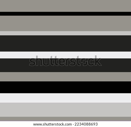 Black, grey and white stripe pattern vector