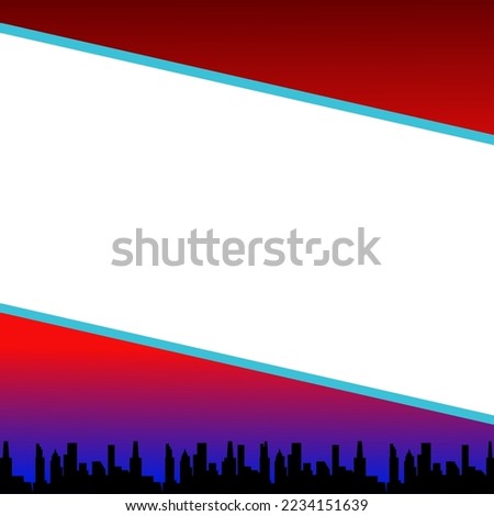 vector illustration of abstract multicolor background for social media frame content, online promotion, marketing, sale banner, product, announcement