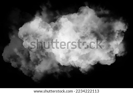 Sky and White Cloud Background