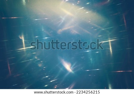 Blurred refraction light, bokeh or organic flare overlay effect Royalty-Free Stock Photo #2234256215