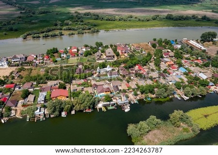 The village of Mila 23 in the Danube Delta in Romania