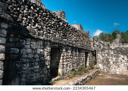 ek balam maya ruins  old yucatan site