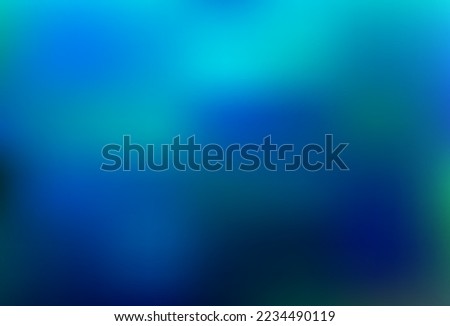Light BLUE vector blurred shine abstract background. Colorful illustration in blurry style with gradient. Template for cell phones.