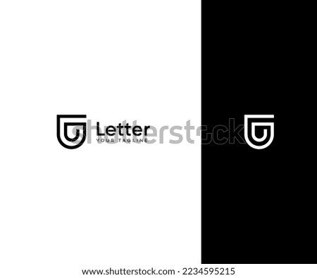 U Letter Logo Vector Template Abstract Monogram Symbol. Usable for Business sport, technology, fashion, digital And future creative logo
