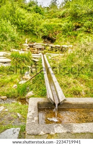 Bergens Fjellstrekninger, Norway, HDR Image