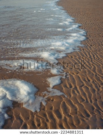 white wave rush over beach