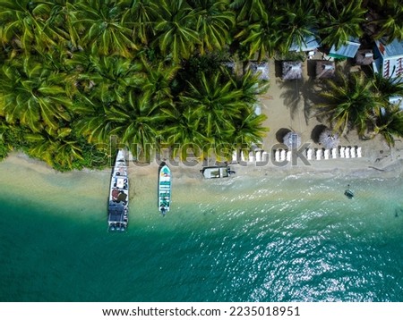 Starfish Beach, Bocas del Toro, Panama  Royalty-Free Stock Photo #2235018951