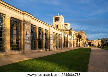 The Orangery Palace view in Potsdam of Germany  Royalty-Free Stock Photo #2235086785
