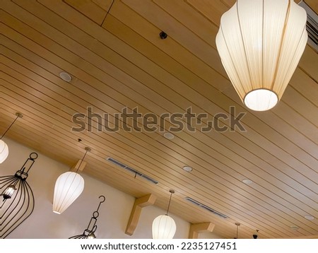 Lamp for restaurant ceiling decoration