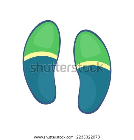 Slippers for babies and kids cartoon illustration. Hand drawn slippers on white background. Childrens wardrobe, fashion concept