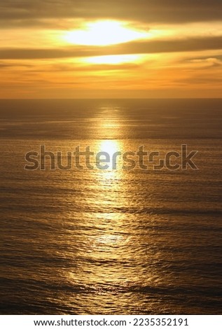 Sunset in California Black's Cliffs