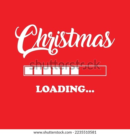 Christmas loading flyer poster social media post design