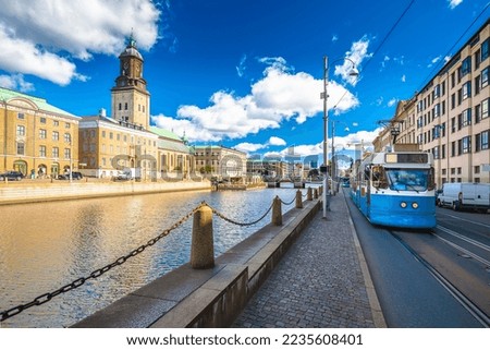 City of Gothenburg street architecture view, Vastra Gotaland County of Sweden Royalty-Free Stock Photo #2235608401