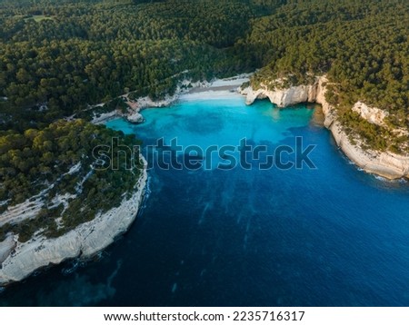 Wonderful shots of the beaches of the island of Menorca, beautiful white and red sands, its blue and turquoise waters, thanks to its marine vegetation you can see the bottom clearly because
