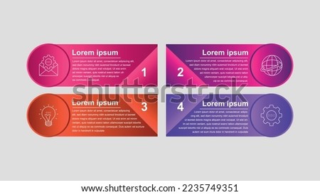 vector infographics template for presentation, education, web design, brochures, flyers and Business.