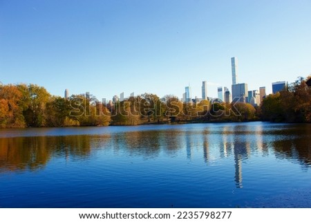 Central Park,  New York City scenic photographs taken November 2022