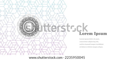 abstract blue purple hexagon, ai artificial intelligence, geometric texture background, scientific technology, futuristic concept