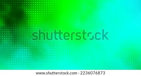 Light Green vector layout with circle shapes. Illustration with set of shining colorful abstract spheres. Pattern for booklets, leaflets.