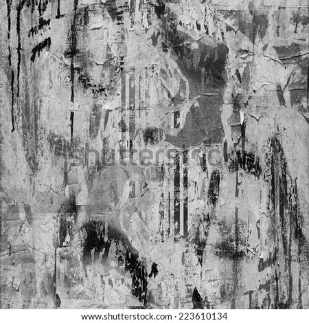grunge torn posters texture