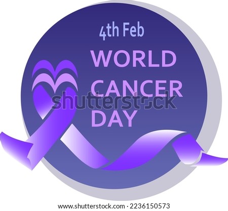  vector illustration world cancer day