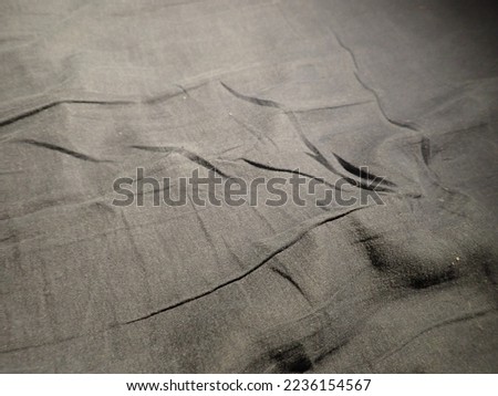 detail of grey and blue pillow texture fabric