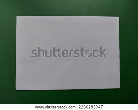 Envelope for sending letters in a the post office