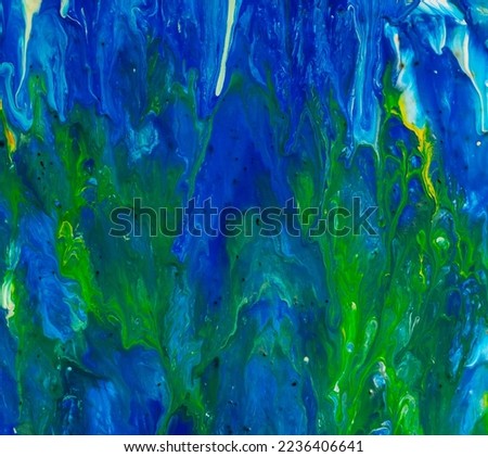 Abstract art with paint on a black background, Abstract texture