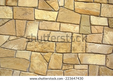 Decorative Natural Stone Pattern.  Background and Texture for text or image