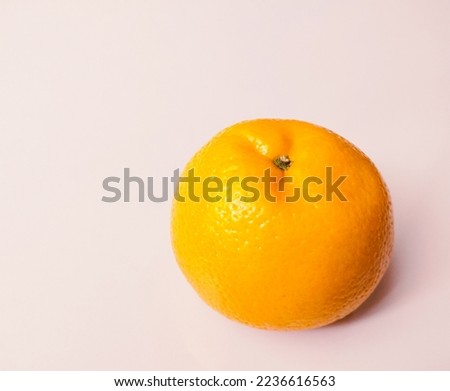 Orange citrus fruit food fresh ripe juicy single whole raw santra closeup image stock photo