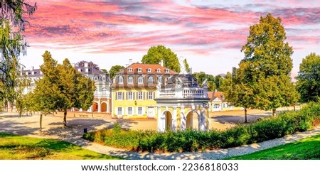 Staatspark Wilhelmsbad, Hanau, Hessen, Germany 