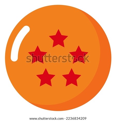 Yellow Gold Glass Sphere Circle Ball Star Power Artifact Dragon Logo Icon Sign Sigil Symbol Emblem Badge Vector EPS PNG Transparent No Background