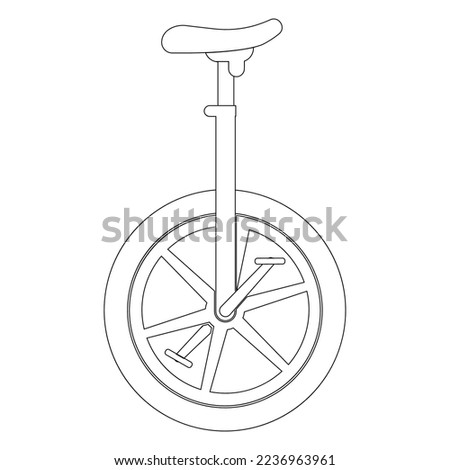 circus bike icon vector illustration symbol design