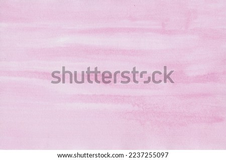 This is a pink watercolor texture. Royalty-Free Stock Photo #2237255097
