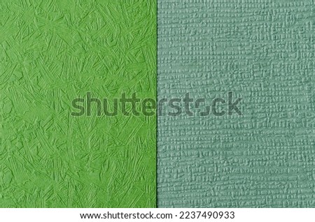 Green paper background with pattern. High resolution image.