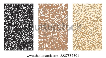 Black truffles texture for pattern, Vector eps 10. perfect for wallpaper or design elements Royalty-Free Stock Photo #2237587501
