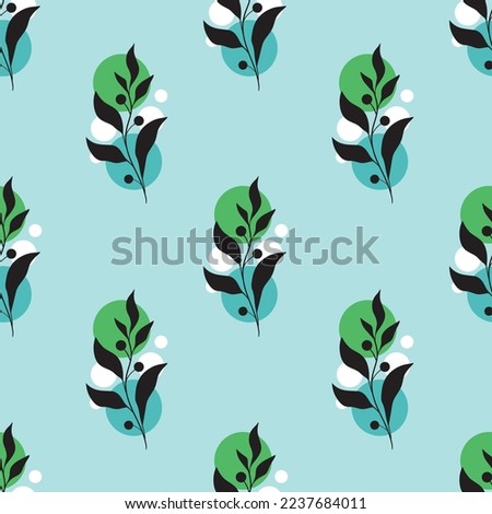 new floral pattern design with elegant design element and soft colour