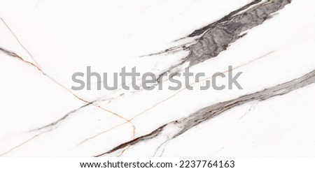 Luxurious white statuario marble with black agate veins effects, polished marble quartz stone background, glossy statuarietto slab marble stone texture for digital wall and kitchen tile for ceramic.