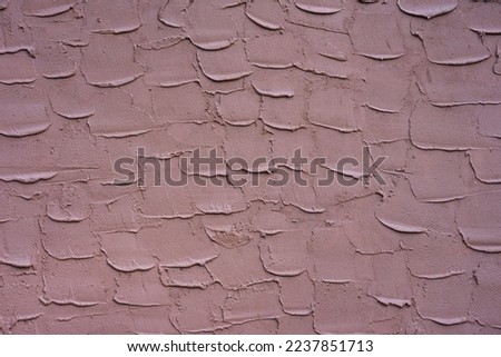 Texture of brown decorative plaster or concrete. Abstract grunge background for design. Royalty-Free Stock Photo #2237851713