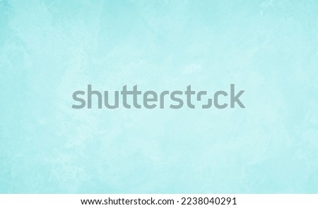 Soft pastel blue texture background by watercolor painted, Old concrete walls in modern light blue tones. Abstract paper on mock surface cement stone wall grain vintage have scratched sand grunge.