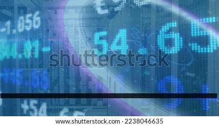 Image of binary code over background in globe and mid. Global medicine science research technology and connections concept digitally generated image.