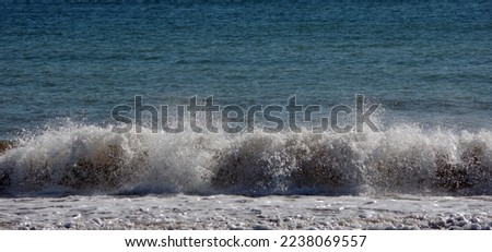Santa Barbara Pacific Ocean Winter Surf